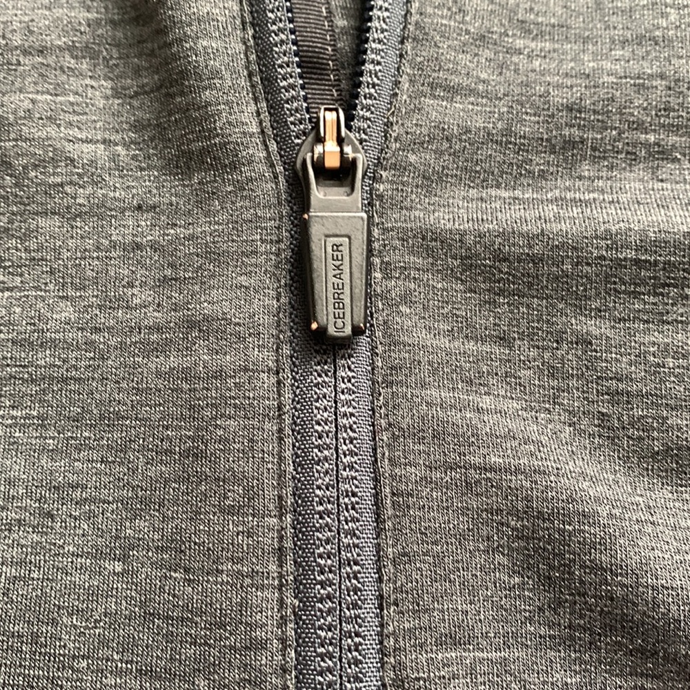 Icebreaker Merino Gray Hoodie XXL - Picture 5 of 7